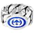 Gucci Interlocking Enamel Ring Silver Multiple colors  - view 2