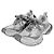 Balenciaga Sneaker One-Out in scamosciato da uomo Grigio chiaro Marrone - vista 8
