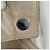 Hermès Gabardina asimétrica de mezcla de cuero para mujer Beige Castaño - vista 7