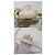 Salvatore Ferragamo Iconic Top Handle Kelly Tasche Silber - Ansicht 5