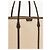 Tory Burch BORSA TOTE IN TELA PERRY Marrone - vista 4