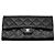 Chanel Caviar Long Wallet Schwarz