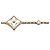 Louis Vuitton Bracciale BB Multi Motif Color Blossom Arancione - vista 2