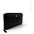 Chanel Cartera larga con cremallera Caviar Gold Negro - vista 2