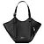 Loewe Borsa Hammock Flip in pelle di vitello classica Nero
