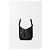 Loewe Borsa Hammock Flip in pelle di vitello classica Nero - vista 6