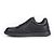 Loewe Zapatillas Jumbo en piel de becerro de grano suave Negro - vista 5