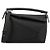 Loewe Piccola borsa Puzzle Edge in vitello classico Nero - vista 4