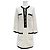 Chanel Minivestido de punto de rizo blanco con botones CC