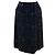 Chanel Gonna in tweed e paillettes nera Nero