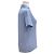 Chanel Camicia a maniche corte con due tasche e logo Stripe CC Blu - vista 2