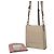 Miu Miu Borsa a tracolla in pelle Madras Argento