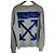 Off White Sudadera de acrílico gris con flecha Castaño
