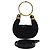 Chloé Borsa a tracolla Mini Hobo in scamosciato Nero