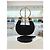 Chloé Borsa a tracolla Mini Hobo in scamosciato Nero - vista 11