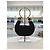 Chloé Borsa a tracolla Mini Hobo in scamosciato Nero - vista 12