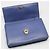 Salvatore Ferragamo Borsa a tracolla Blue Leather Gold Baragini Chain Crossbody Bag - vista 7