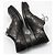 Louis Vuitton Scarpe Derby stringate in alligatore marrone scuro - vista 7