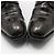 Louis Vuitton Scarpe Derby stringate in alligatore marrone scuro - vista 9