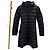 Moncler Taleb Damen Lang Daunenjacke Schwarz