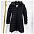 Moncler Taleb Damen Lang Daunenjacke Schwarz - Ansicht 2