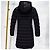 Moncler Taleb Damen Lang Daunenjacke Schwarz - Ansicht 4