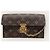 Louis Vuitton Monogramm Gürteltasche mit Goldkette Braun - Ansicht 2