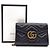 Gucci Borsa a tracolla Marmont Matelassé Nero - vista 9