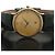 Omega De Ville Vintage Men's Gold Leather Watch Medium Solid Gold Date Original Green - view 25