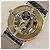 Omega De Ville Vintage Men's Gold Leather Watch Medium Solid Gold Date Original Green - view 3