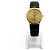 Omega De Ville Vintage Men's Gold Leather Watch Medium Solid Gold Date Original Green - view 6