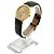 Omega De Ville Vintage Men's Gold Leather Watch Medium Solid Gold Date Original Green - view 7