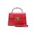 Padlock Gucci Rote Signature Medium Vorhängeschloss Handtasche und Umhängetasche
