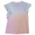 Louis Vuitton Camiseta de algodão com mangas de babados e degradê LV Circle Multicor - vista 2