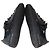 Louis Vuitton Sneakers Frontrow in vernice nera da donna Nero - vista 7