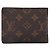Louis Vuitton Portafoglio Multiplo Monogram Nero - vista 3