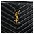 Saint Laurent Clutch trapuntata da donna nera Nero - vista 5