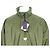 Prada Giacca in nylon da uomo con logo triangle kaki Marrone - vista 2