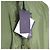 Prada Giacca in nylon da uomo con logo triangle kaki Marrone - vista 4