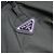Prada Giacca in nylon da uomo con logo triangle kaki Marrone - vista 6
