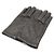 Louis Vuitton Monogram Shadow Handschuhe Lederhandschuhe für Herren Schwarz