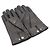 Louis Vuitton Monogram Shadow Handschuhe Lederhandschuhe für Herren Schwarz - Ansicht 3
