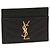 Saint Laurent Tarjetero con relieve Matelassé Grand Porte Cartes