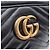 Gucci Borsa a tracolla Matelassé Marmont Nero - vista 8