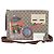 Gucci Borsa a tracolla GG Supreme Canvas con patch Courier Multicolore