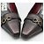 Salvatore Ferragamo BOLIVAR Schuhe Braun Metallic Gancini - Ansicht 3