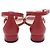Gucci Riemchen-Sandalen mit Horsebit Rot - Ansicht 4