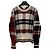 Thom Browne Donegal Tartan Karo Strick Mehrfarben