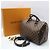 Louis Vuitton Damier Ebene New Bandoulière Speedy Shoulder Bag Marrone - vista 2