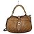 Burberry Brown Leather Shoulder Bag